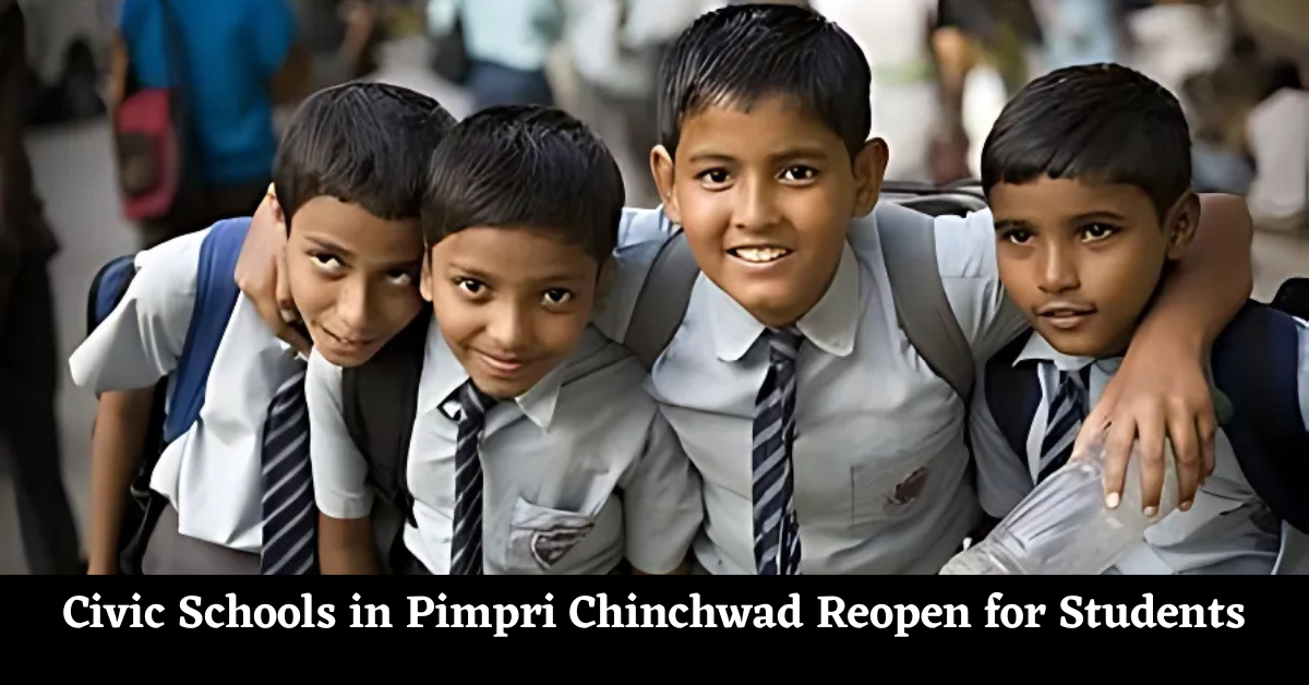 Civic Schools in Pimpri Chinchwad Reopen With a Warm Welcome for Students in Academic Session